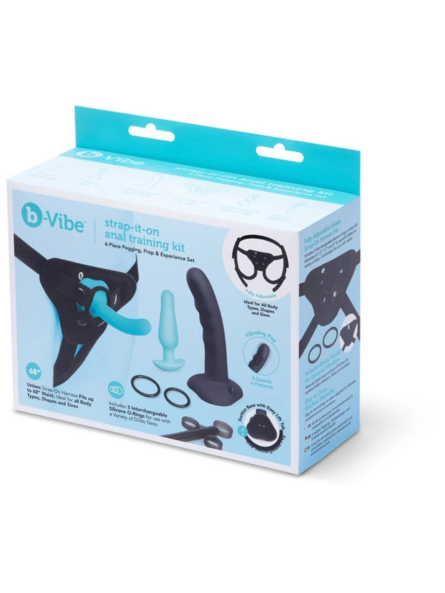 b-Vibe Strap-It-On Anal Training Kit - Image 2