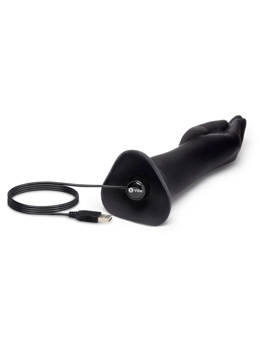 b-Vibe Vibrating Silicone Fisting Dildo - Image 4