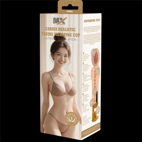 Carina Realistic Vagina Vibrating Cup