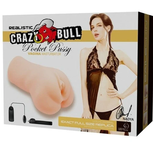 Crazy Bull NADYA Vibrating Vagina Stroker