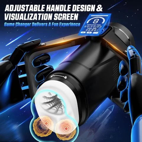 CyberSkin The Wing Rechargeable Thrusting & Massaging Auto Masturbator with Heater - Image 3