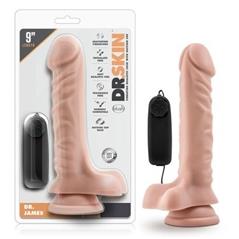 DR Skin Dr James 9' Vibrating Cock