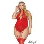 Dreamgirl Garter Teddy Red