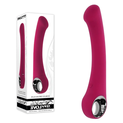 Evolved PLEASURE CURVE rechargeable vibrator