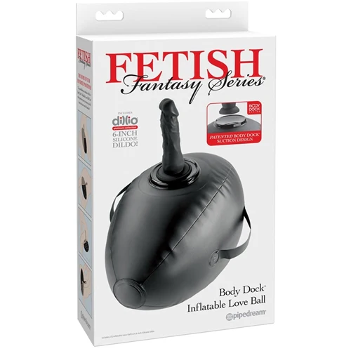 Fetish Fantasy Series Body Dock Inflatable Love Ball Black