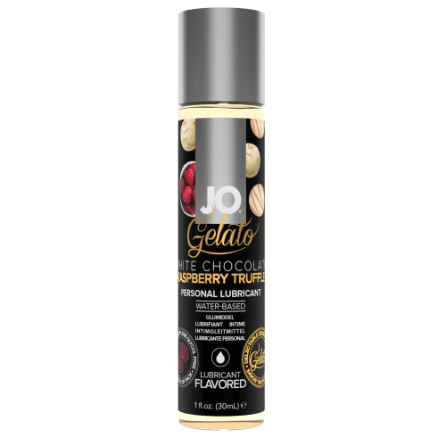 Gelato White Chocolate Raspberry Truffle Flavoured Lubricant by JO 30ml