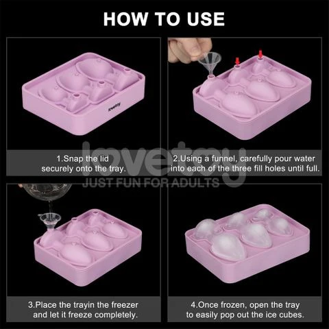 Jokes & Parties Butt Plug Silicone Ice Tray - Image 4