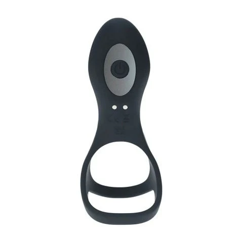 LEVELZ Vibrating Cock & Ball Ring with Shaft Loop - Image 3