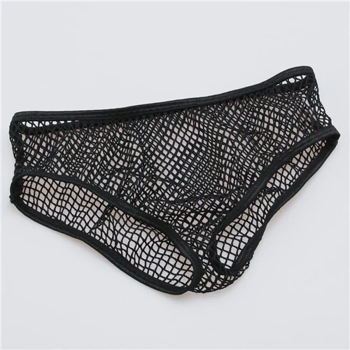 Love in Leather Fishnet Brief - Image 2