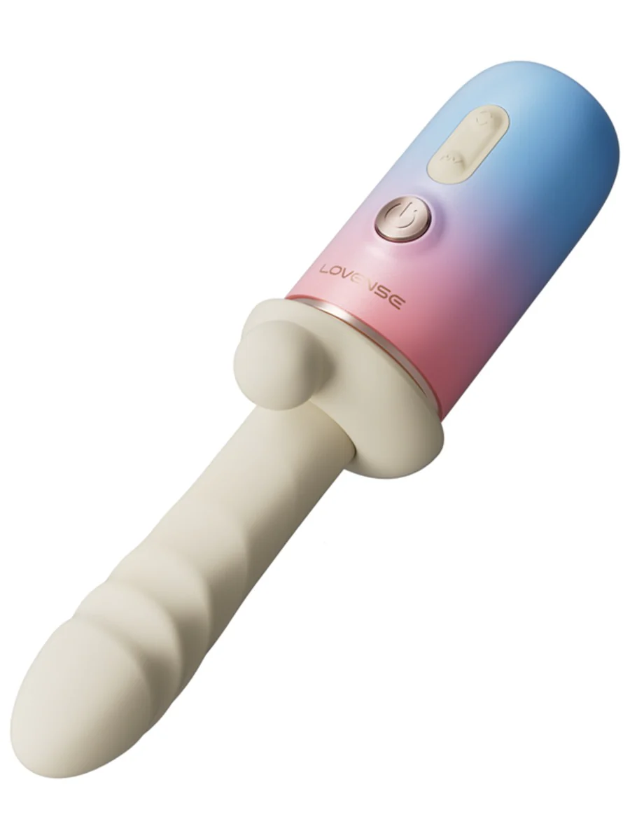 Lovense Spinel App Controlled Thrusting, Vibrating & Heating Dildo - Image 4