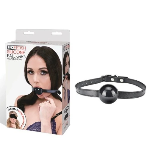 Lux Fetish Silicone Ball Gag