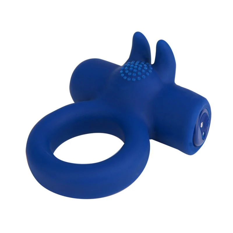 Maia Huxley Vibrating Cock Ring BLUE - Image 4