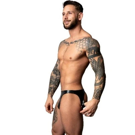 Male Power Moonshine Jock Strap Black