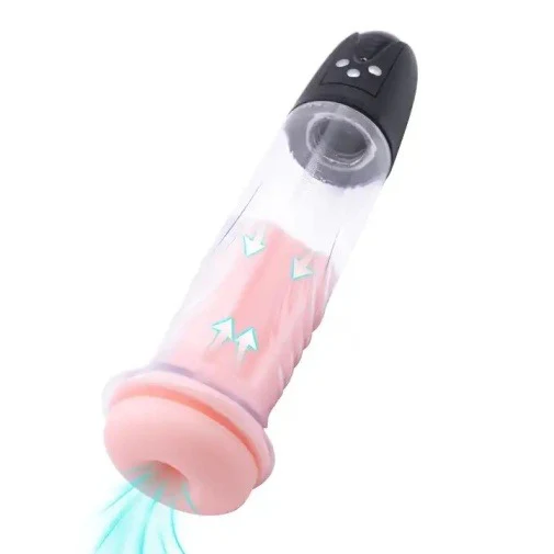 MEN Mastubator/Penis Pump With Flesh Sleeve - Image 3