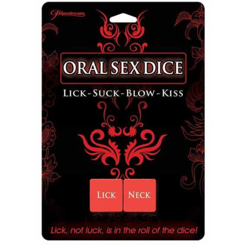 Oral Sex Dice - Lick-Suck-Blow-Kiss