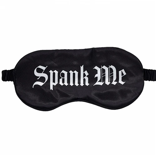 Ouch! -  Printed Mask - Satin - Black - Image 3