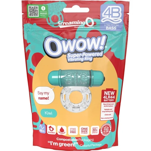 Owow 4B Low Pitch Base Cockring - Screaming O - Image 4