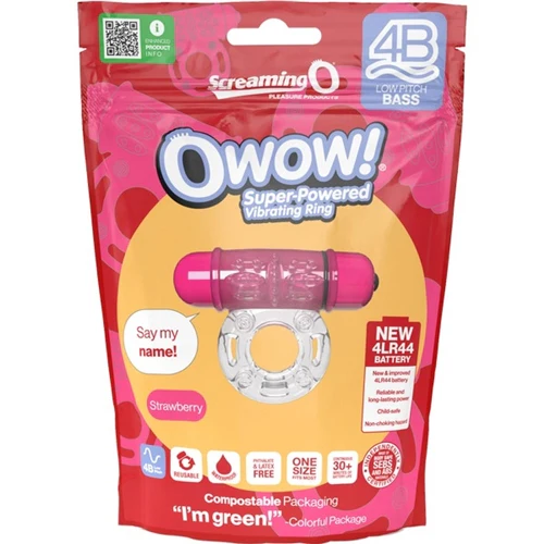 Owow 4B Low Pitch Base Cockring - Screaming O - Image 5