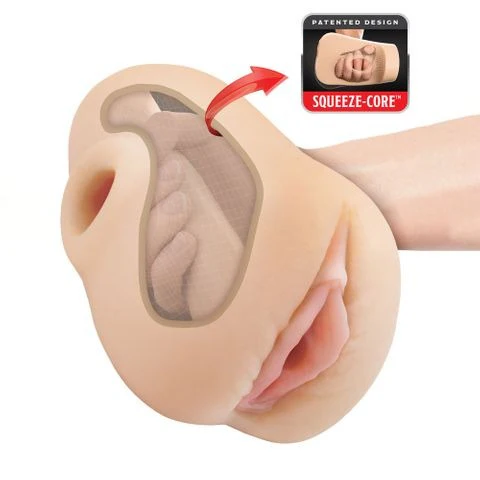 PDX Plus Pussy Pounder Squeeze Stroker Light - Image 3