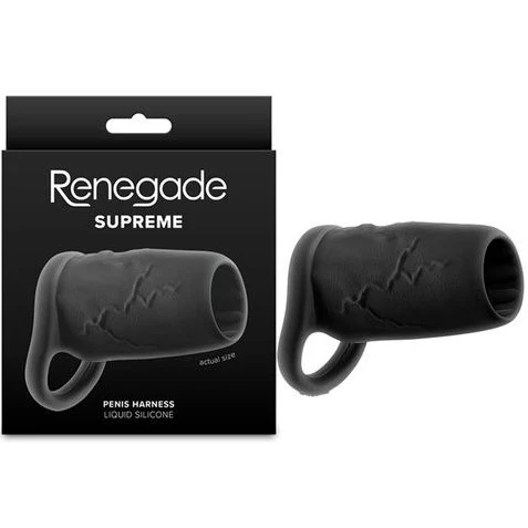 Renegade Supreme - Black Penis Sleeve