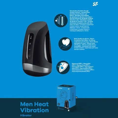 Satisfyer Men Heat Vibration - Masturbator - Image 2