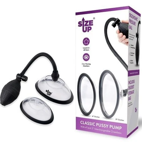 Size Up Classic Pussy Pump with 2 Chambers