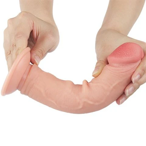 Sliding Skin Dual Layer Dong - 8'' Flesh - Image 2