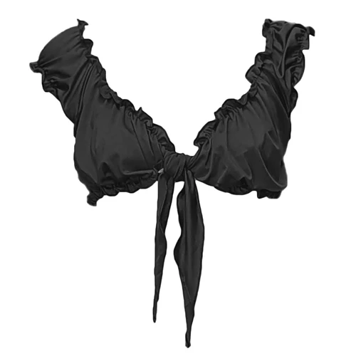 Tie Front Top - Image 2