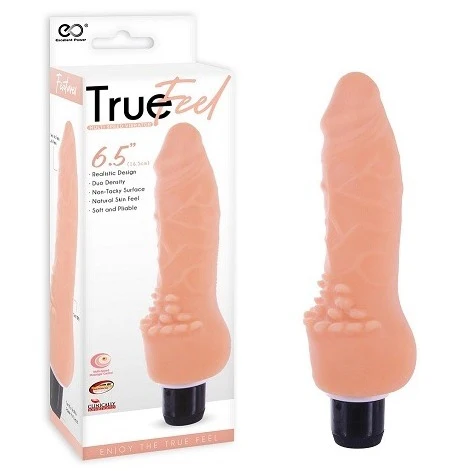 TRUE FEEL REALISTIC VIBRATOR 6.5" - Image 2